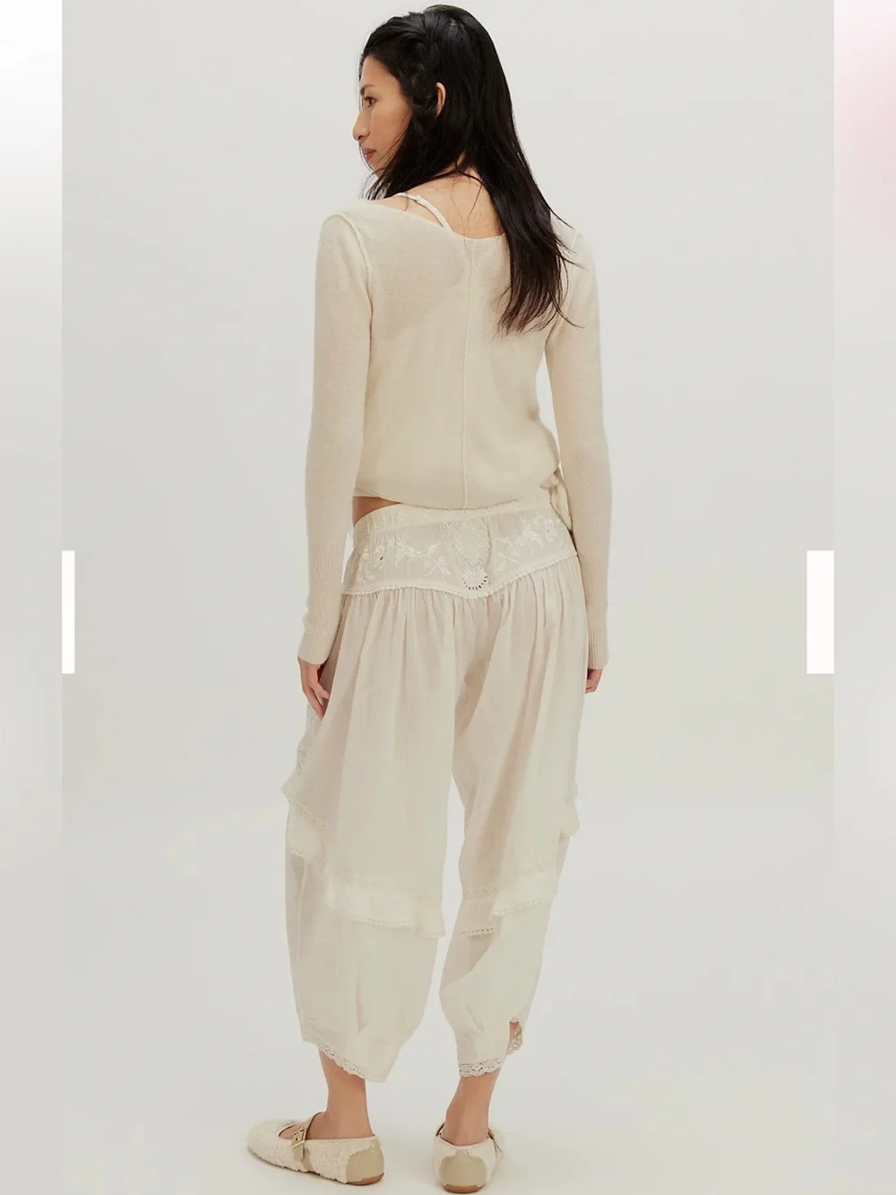 NWT retail $128 size S #FreePeople,#Intimately “Love You First House Pants”. - Picture 3 of 8